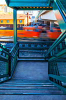 Train In Motion