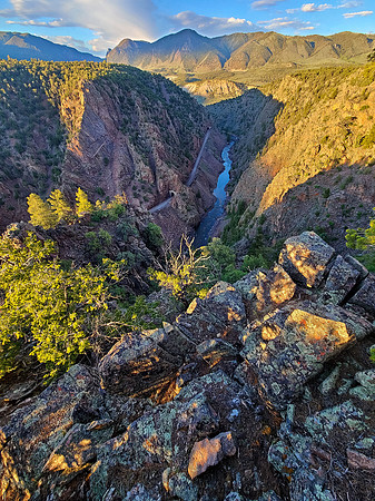 Colorado River Canyon View
