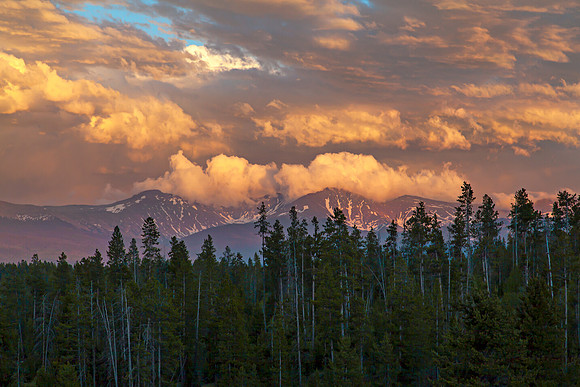 Late Day Storm Clouds -Indian Peaks
