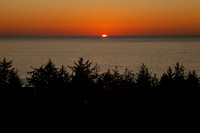 Sunset at Depoe Bay