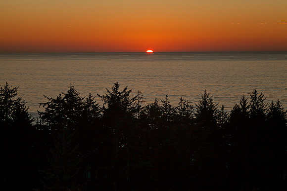 Sunset at Depoe Bay