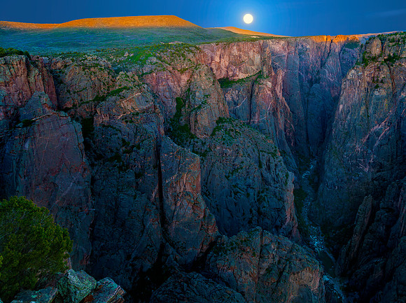 East Canyon Moonrise