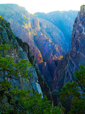 Sunset in Black Canyon